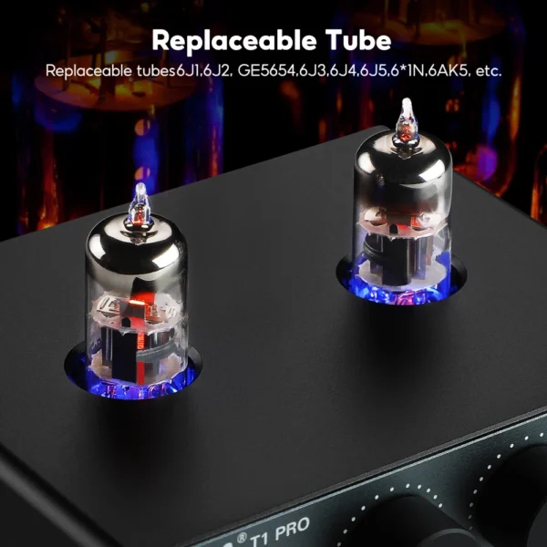 AIYIMA T1 PRO Vacuum Tube Preamplifier Amplifiers Home Audio RCA Bluetooth Input Bass Treble Control HiFi Stereo AUX 12V Trigger - Image 3